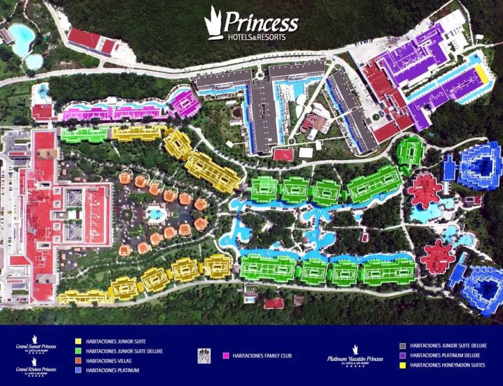 Hotel Grand Sunset Princess Map 2022