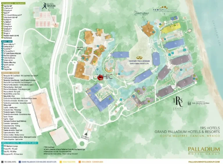TRS Coral Hotel Maps 2022